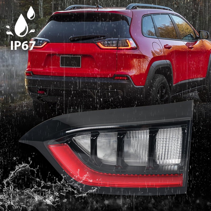 Huray Tail Light for Jeep Cherokee 2019-2023 OE LED Brake