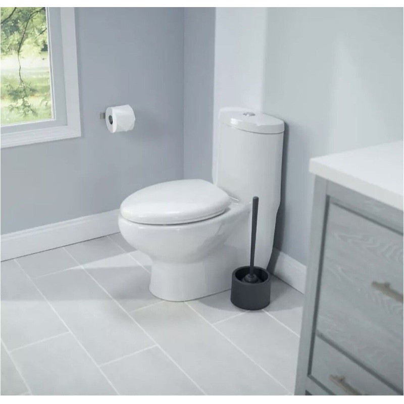 Made By Design Toilet Plunger with Holster Set - Dark