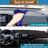 ZOXOQ Dashboard Cover for Honda Pilot Accessories 2016-2022 / Passport