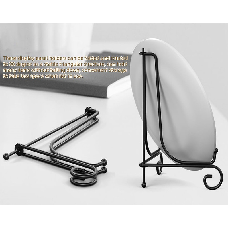 Plate Stands for Display - 6 Inch Plate Holder Display