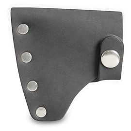 American Bench Craft Leather Hatchet Sheath - Fits ESTWING Sportsman's Axe Models E14A & E24A - Premium Full Grain Leather Axe Cover | Black