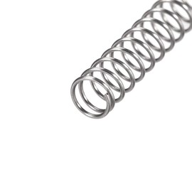 sourcing map Compression Spring Tension Spring 6 mm External End 0.6 mm Wire Size 22 mm Compressed Length 40 mm Free Length 10N Load Capacity Grey Pack of 10