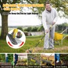 Dual-Action Thatch Rake for Lawn – Efficient 15" Thatching Rake