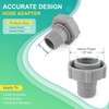 Swimming Pool Drain Fitting Drain Connects for Coleman Pools ID