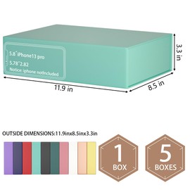 ROSTELACK ROSTELACK Gift Box 11.9" x 8.5" x 3.3" with Magnetic Closure Lid Gift Box for Presents,Bridesmaid Gifts Box,Cute Box,Birthday Gift box,Luxury for Gift Packaging, Magnetic Gift Box for Wrapping Gifts