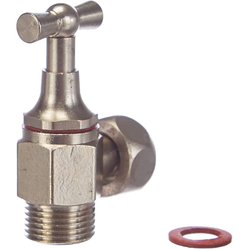 Wirquin 19521005 R21 Chromium Angled Stopcock