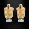 Ampper M8 Thread Male Brass Battery Terminal Charging Posts, M8