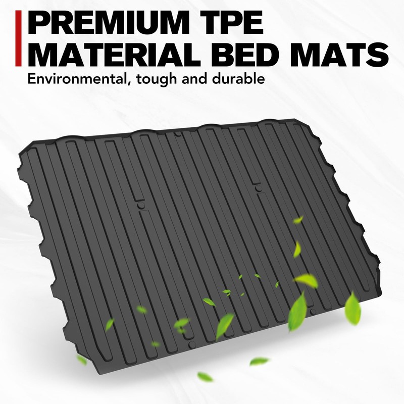 AUPOWER Cargo Bed Mat for Polaris Ranger 1000/1000 XP/1000 XP