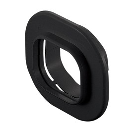 Inaba Denko SWC-100-K Plumbing Cosmetic Cover, Slim Cap, For Wall Penetrations, Black