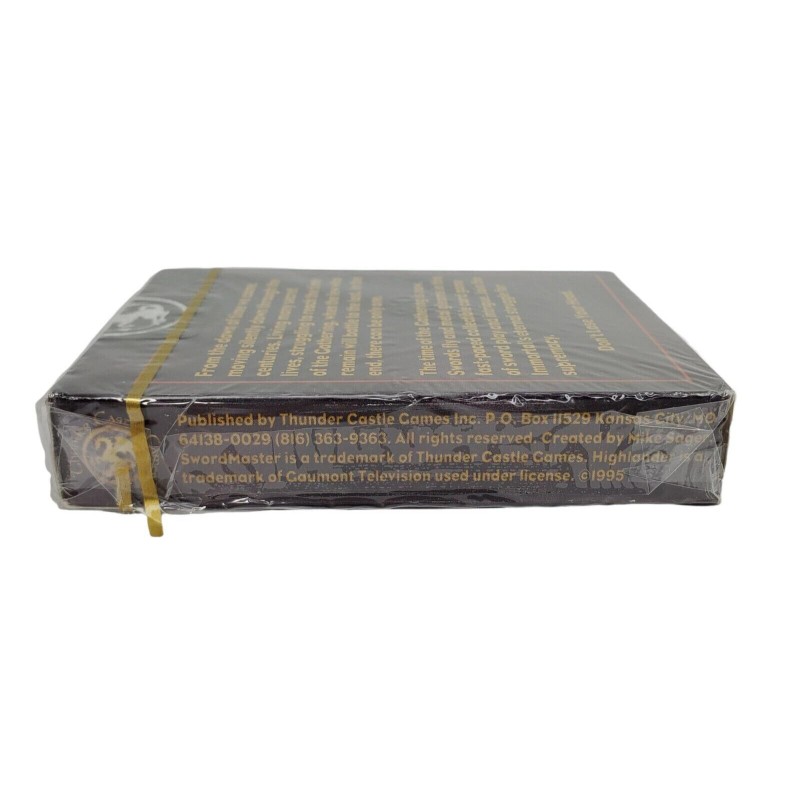 1995 Highlander The Card Game "SWORDMASTER" Game System Starter Deck