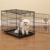 ProSelect Easy Dog Crates for Dogs and Pets - Black
