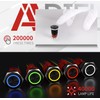 APIELE 16mm Momentary Black Push Button Switch On Off with