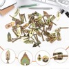 Ticfox Self-Drilling Expansion Screws, Pack of 50 Self-Drilling Dowels with