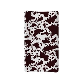 HUISEFOR Brown Cow Print Changing Pad Cover for Baby Girls Boys Soft Breathable Diaper Changing Pad Cover with Elastic Edge Removable Bassinet Cradle Mattress Sheets 32x16