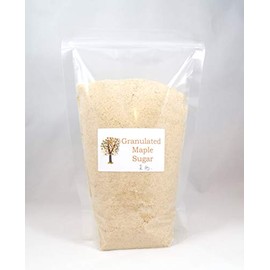 Granulated Maple Sugar, 1 Lb. - Natural Sugar & Sweetener - Made only with Pure Maple Syrup