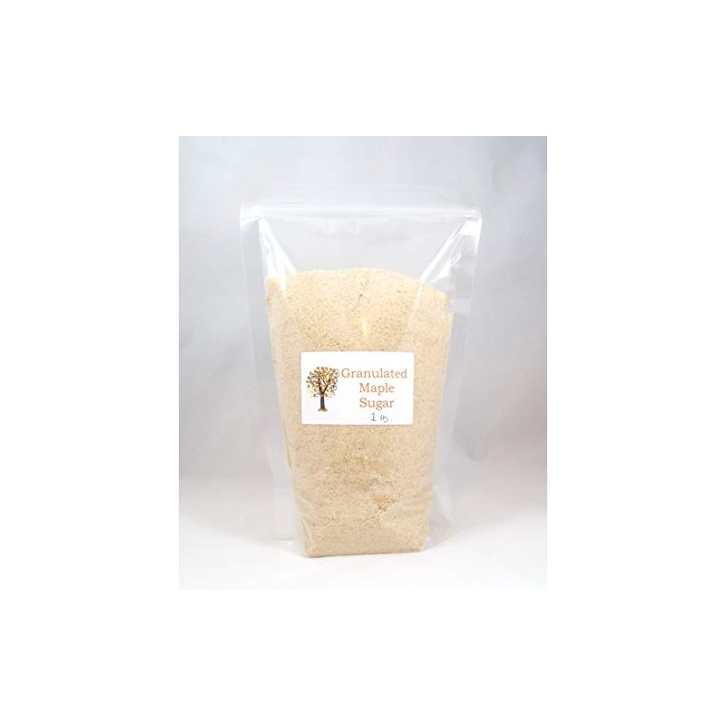 Granulated Maple Sugar, 1 Lb. - Natural Sugar & Sweetener