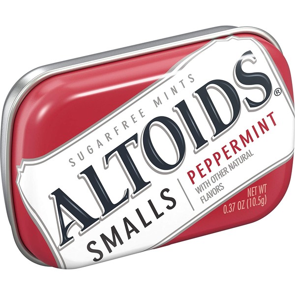 Altoids Smalls Peppermint - 9 tins per box, 12 boxes per case