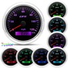 ARTILAURA GPS Speedometer 85mm 3-3/8" 7 Color 120MPH Gauge with