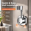 360° Adjustable Handheld Shower Head Holder for Bathroom – No-Drill