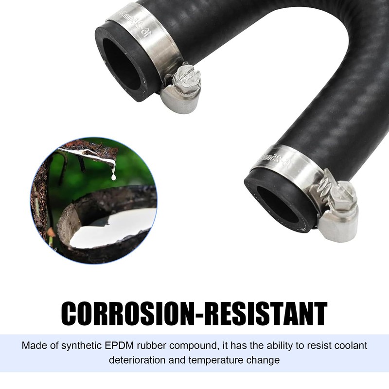 MLY 1 PC Heater Core Bypass Hose Coolant Crossover Kit,