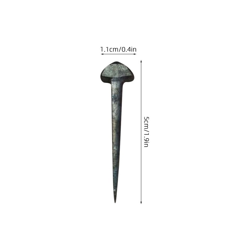 Tofficu Uñas De Herradura 50 Piezas 1.96X0.43X0.15In Herramienta Profesional para
