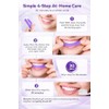 Purple Teeth Whitening Strips – Non-Sensitive Teeth Whitening Stickers, 14
