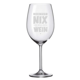 4youDesign XXL Weinglas -Die tut nix- Geschenkidee zum Geburtstag & Weihnachten für Frauen - Geburtstagsgeschenk für sie (Die tut nix - die will nur Wein)