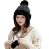 Yixda Women's Winter Hat with Ear Flaps Warm Fur Hat