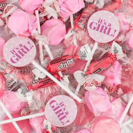 DIY Candy Mix with It's A Girl! Stickers (375ct) - Heat Friendly