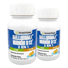 Kit Suplementos Complejo Bellodmax Tecnu Energía Sabor