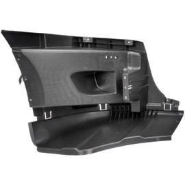 Dorman 242-5272 Front Driver Side Bumper Cover Reinforcement for Select Freightliner Models, Black