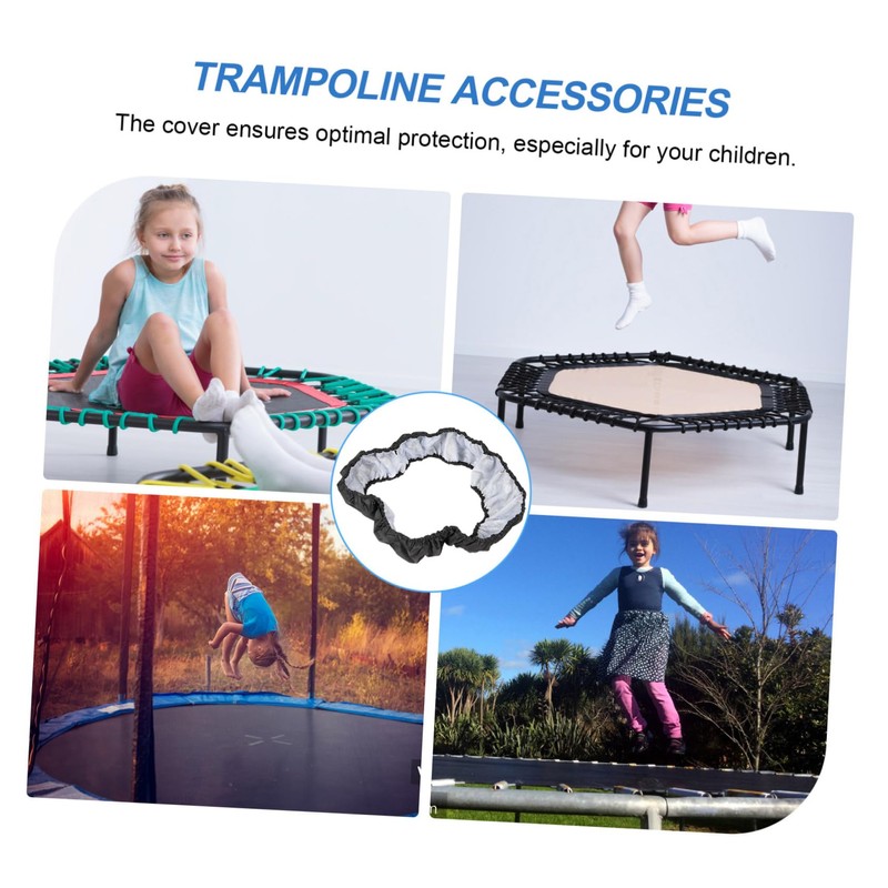 KOMBIUDA Trampoline Sun Shade Trampoline Safety Cover 1 Pc 38