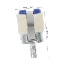 Totority 6pcs Inline Filter for Small Engines Tractors Motorcycles and Gasoline Cars High Efficiency Filtration Easy Replacement Prolonged Engine Life Compatible with Various Powered