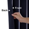 XTMYI Waterproof Bathroom Shower Window Curtains,Blackout Privacy Grommet Light Heat