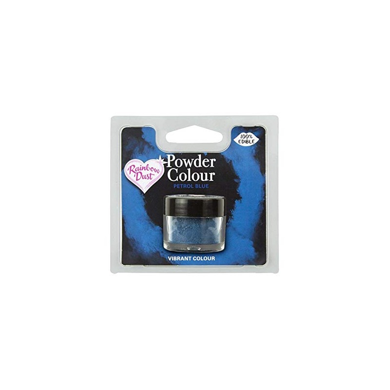 Rainbow Dust Petrol Blue - Edible Powder Colour 2g