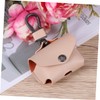 OSALADI 2pcs Simple Imitation Leather Earphone Case Cover for Protective