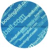 Bowlingball.com Toalla de Bolos de Microfibra, Lime Green Skulls