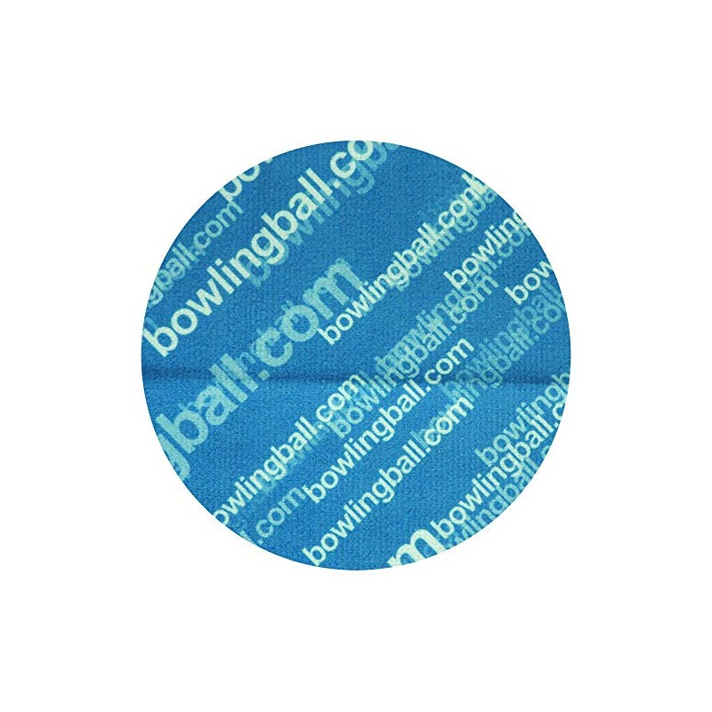 Bowlingball.com Toalla de Bolos de Microfibra, Lime Green Skulls