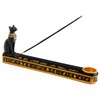 Queen-b Ash Free Pastet Incense Holder Hieroglyphic Stick Cone Dual