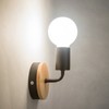 Yuenslighting Wall Lamp & Incandescent Bulbs