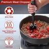 JDYYICZ Meat Smasher Tool, Ground Beef Chopper Tool and Premium