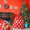 DERAYEE Christmas Wrapping Bag, Plastic Bag, Extra Large, 44.1 x