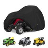 Porch Shield Heavy Duty 600D Polyester Lawn Tractor Cover, Water-Resistant