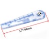 Rannb Plastic Metric Feeler Gauge 0.05-1mm Thickness 13 Blades Gap