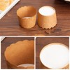 100枚 マフィンカップ マフィン型 紙製 使い捨て ケーキ型 DIY 耐熱（単色）
