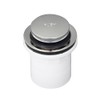 Push Button Tub Drain with PVC Adapter