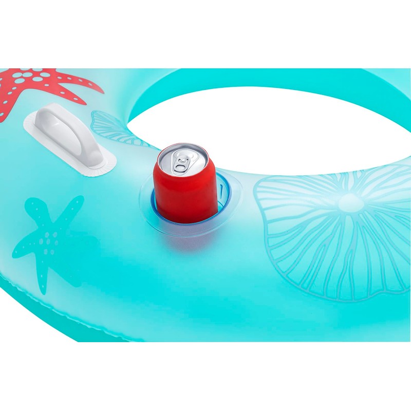 Bestway Coral Bliss Swim Ring 107 x 113 cm