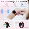 Smart Watches for Women/Men, 40mm HD Smartwatch Fitness Tracker with