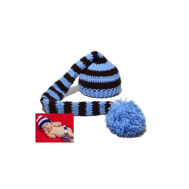 Kafeimali - Gorro de punto para bebé, diseño de elfo,