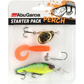 Abu Garcia Starter PackVaried, Fishing Hook, Kits, Predator Fishing, Pike, Perfect for Beginner or Intermediate Anglers, Components Picked by Abu Garcia Experts, Great Fishing Gifts, Unisex, Assorted